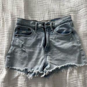 Abercrombie & Fitch High Rise Denim shorts